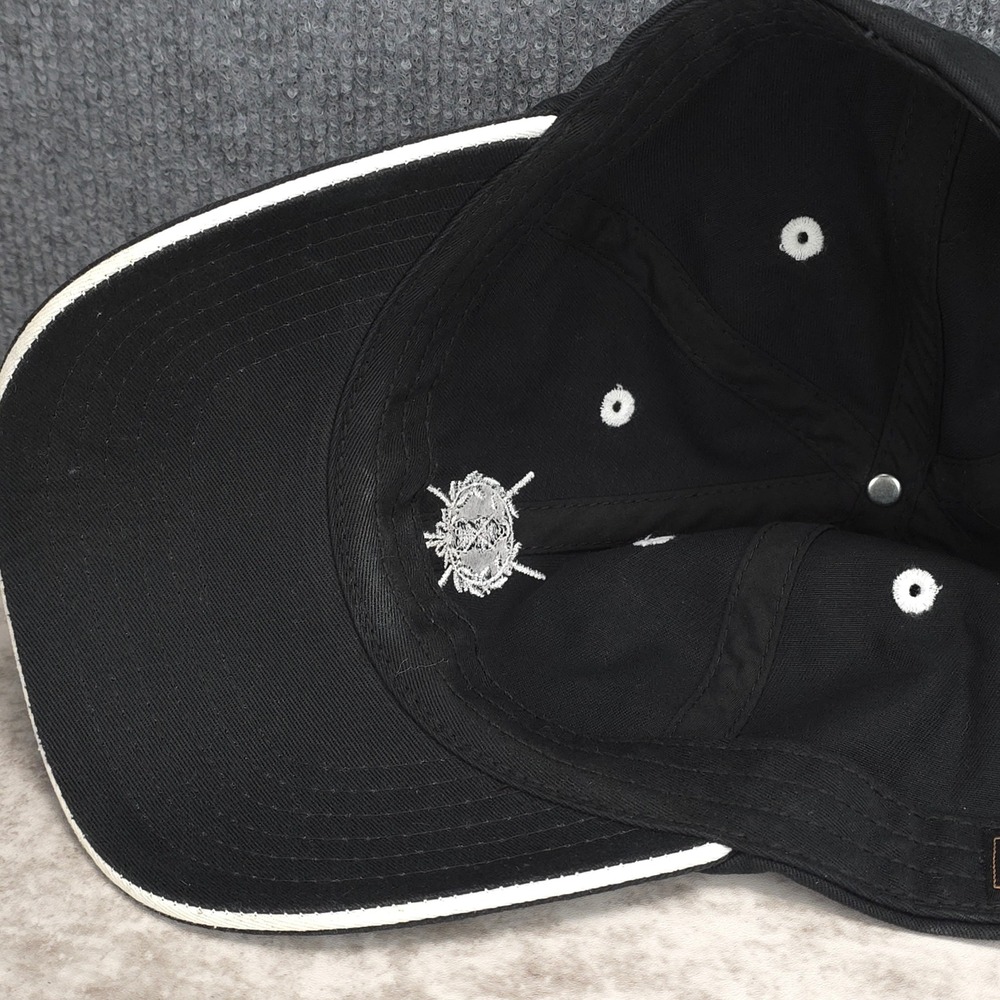 St Andrews Links Hat Golf Cap Strap Back One Size Black Scotland Mens - Picture 5 of 7